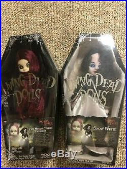 Sealed LDD Living Dead Dolls SNOW WHITE / EVIL QUEEN Scary Tales Series 4