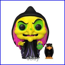 Snow White (1937) Disguised Evil Queen with Raven Blacklight Pop! 3.8 Inch