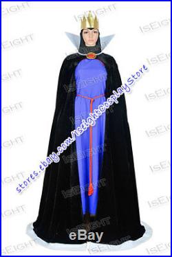Snow White And The Seven Dwarfs Cosplay The Evil Queen Costume Dress Stepmother