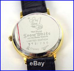 Snow White And The Seven Dwarfs Evil Queen Magic Mirror Watch LTD 750 Disney