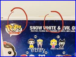Snow White Evil Queen 2 Pack Mini Set Disney Rare Funko Pop