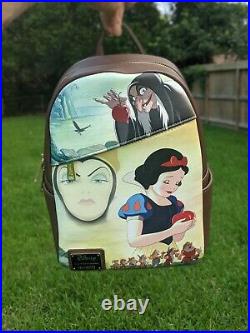 Snow White/Evil Queen DEC Loungefly Backpack & Coin Purse (re-release)