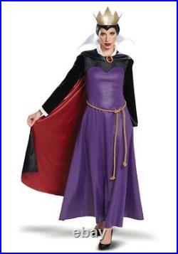 Snow White Evil Queen Deluxe Women'S Costume For Adults 4-Piece Set Disney