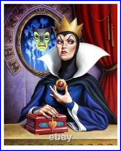 Snow White Evil Queen Disney Mondo Jason Edmiston Print