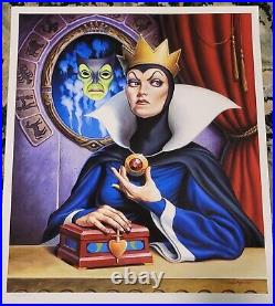 Snow White Evil Queen Disney Mondo Jason Edmiston Print