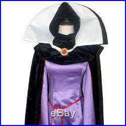 Snow White Evil Queen Dress Purple Cosplay Costume Custom Made Adults Halloween
