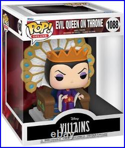 Snow White Evil Queen On Throne Pop Disney Villains #1088 Vinyl Figure Funko