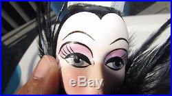 Snow White Evil Queen Ornament Glass Large Artisan Painted Stunning Piece 4.5 H