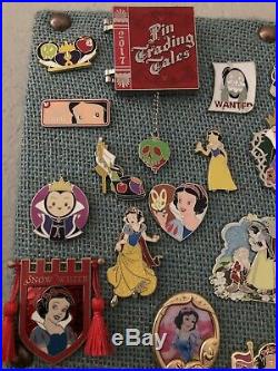 Snow White Pins & Evil Queen Pins Collection 24 Pins In All Disney Pins