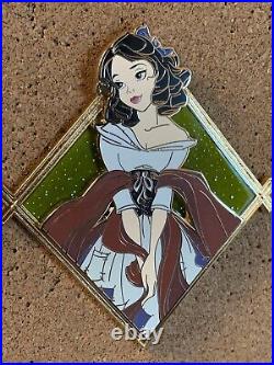 Snow White and Evil Queen Channizard Fantasy Pin