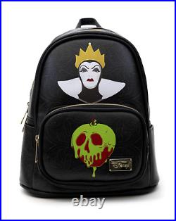 StoryBook Disney Snow White & Seven Dwarfs Evil Queen Poison Apple Mini Backpack
