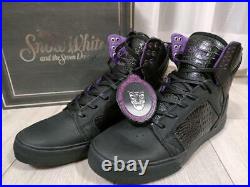 Supra x Disney Snow White Evil Queen Shoes New With Box Logo Black 22M Men 6.5US