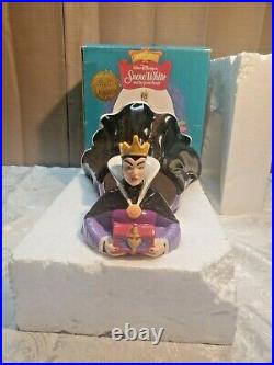 Treasure Craft Disney Evil Queen from Snow White Cookie Jar MIB
