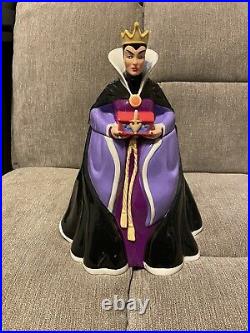 Treasure Craft Disney Snow White Evil Queen Cookie Jar Mib