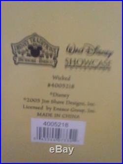 V rare disney tradition'snow white evil queen/hag double sided' 11 boxed