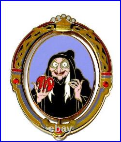 Villain Queen Evil Hag Snow White SPINNER LE Disney Pin 110th Legacy Collection