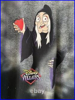 Vintage 90's Disney Villains The Evil Queen Snow White T Shirt