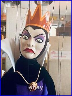 Vintage Bob Baker Disney's Snow White Evil Queen Limited Edition Rare Marionette