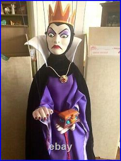 Vintage Bob Baker Disney's Snow White Evil Queen Limited Edition Rare Marionette