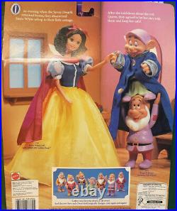 Vintage Mattel 1992 Disney Classics Snow White Evil Queen Mask And Costume