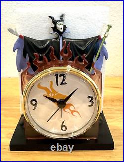 Vintage New Rare Htf Disney Villains Desk Set Maleficent, Ursula, Evil Queen