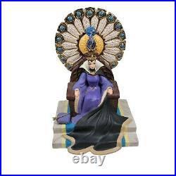 WDCC Disney Enthroned Evil Queen Figurine 1205544 Snow White Large Sculpture SEE