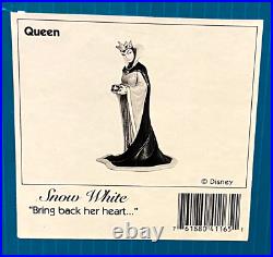 WDCC Disney Evil Queen from Snow White, Bring Back Her Heart Withbox & COA