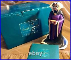 WDCC- EVIL QUEEN From Snow White Bring Back Her Heart With COA MIB
