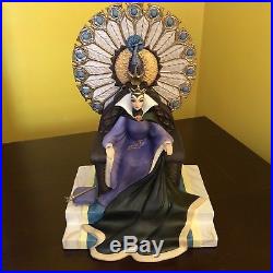 WDCC Enthroned Evil Queen Limited Edition Snow White Figurine