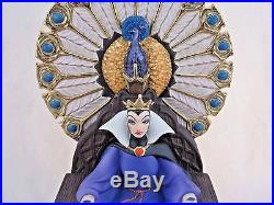 WDCC Enthroned Evil Queen from Disney's Snow White in Box, COA Dealer Display