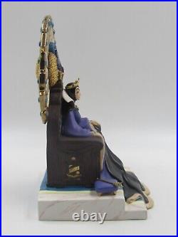 WDCC Enthroned Evil Queen from Disney's Snow White in Box COA Dealer Display