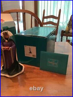 WDCC Snow White Bring Back Her Heart Evil Queen Figurine With Box And COA 1997