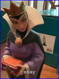 WDCC Snow White Bring Back Her Heart Evil Queen Figurine With Box And COA 1997