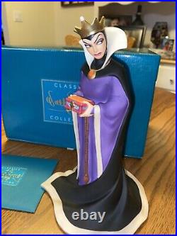 WDCC Snow White Bring Back Her Heart Evil Queen Figurine With Box And COA MIB
