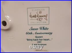 WDCC Snow White Evil Queen Bring Back Her Heart. 60th Anniversary Stamp