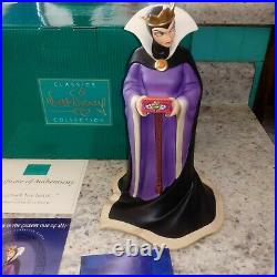 WDCC Snow White Evil Queen Bring Back Her Heart Disney COA orig box and packagi