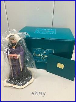 WDCC Snow White Evil Queen Bring back her heart New WithCOA + Collectors Mirror