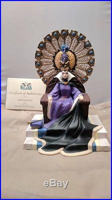 WDCC Snow White Evil Queen Enthroned Disney Classics Collection Sculptor