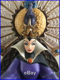 Wdcc Disney Evil Queen Snow White Evil Enthroned Villains Series No Box Or Coa