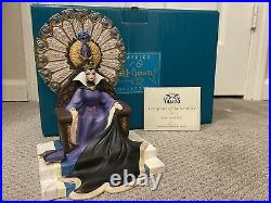 Wdcc Evil Queen Snow White Enthroned Evil