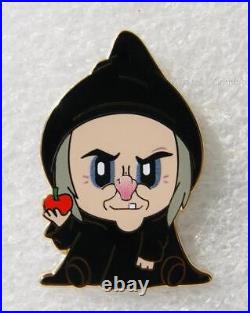 Wdi Snow White & 7 Dwarfs Adorbs Old Hag Evil Queen Chaser Mystery Pin Le 300