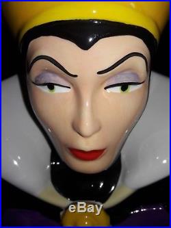 Westland Ceramic Cookie Jar Evil Queen Disney Villains Grimhilde Snow White